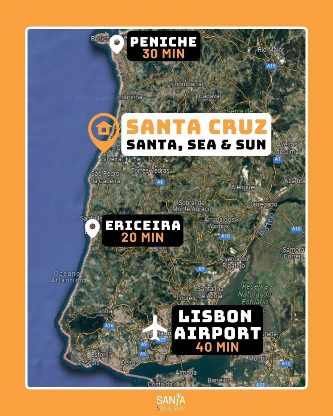 Hostel Santa, Sea & Sun Santa Cruz  Exterior foto